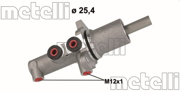 Главный тормозной цилиндр METELLI 05-1143
