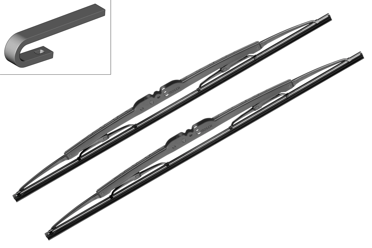 Щетка стеклоочистителя twin BOSCH 3397005025