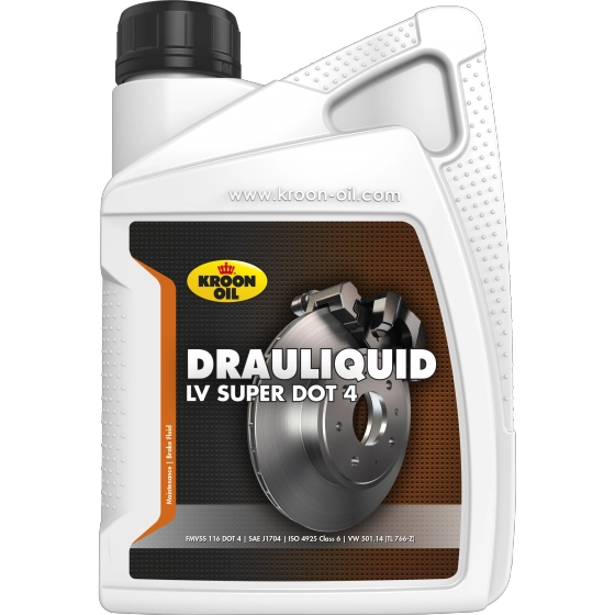 Тормозная жидкость drauliquid-lv super dot KROON-OIL 33820