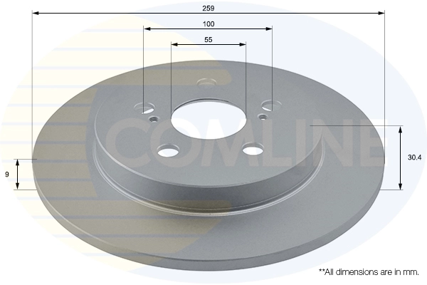 Тормозные диски COMLINE ADC01149