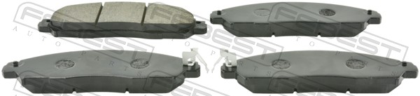 Тормозные колодки FEBEST 0201-D23MF
