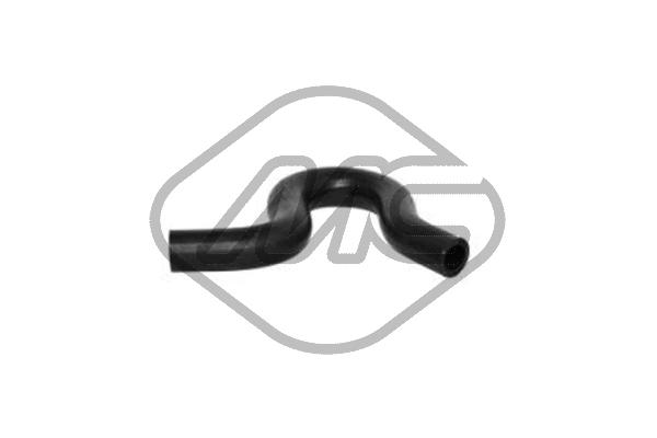 Патрубок радиатора METALCAUCHO 07424
