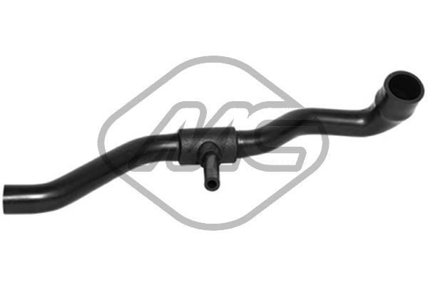 Патрубок радиатора METALCAUCHO 07716