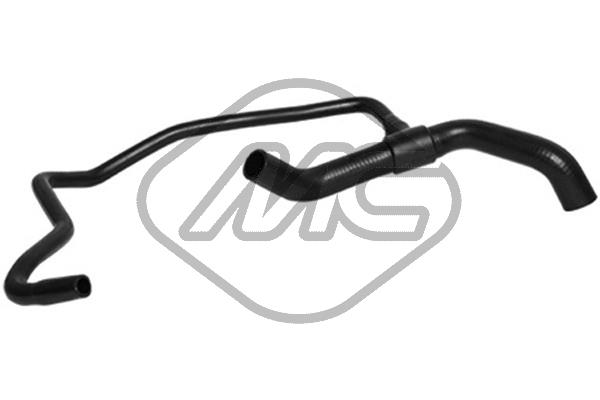 Патрубок радиатора METALCAUCHO 07731