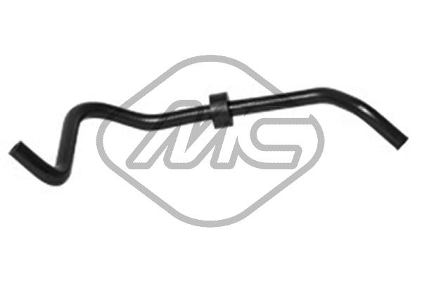 Патрубок радиатора METALCAUCHO 07743