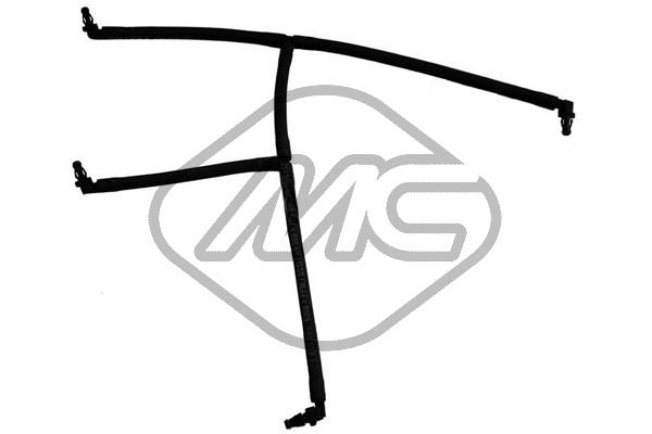 Трубка топливная vag METALCAUCHO 33026