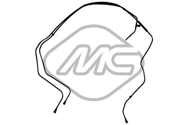 Трубка обратки форсунка METALCAUCHO 92087