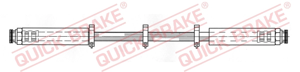 Тормозной шланг QUICK BRAKE 22.904