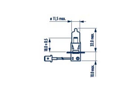 Лампа накаливания NARVA 483213000