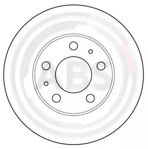 16291 A.B.S. Тормозной диск