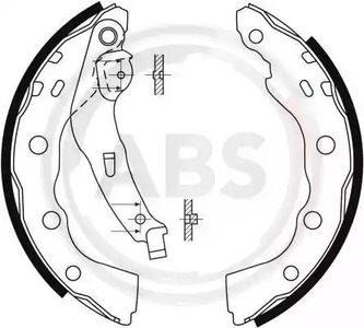 9088 A.B.S. Комплект тормозных колодок