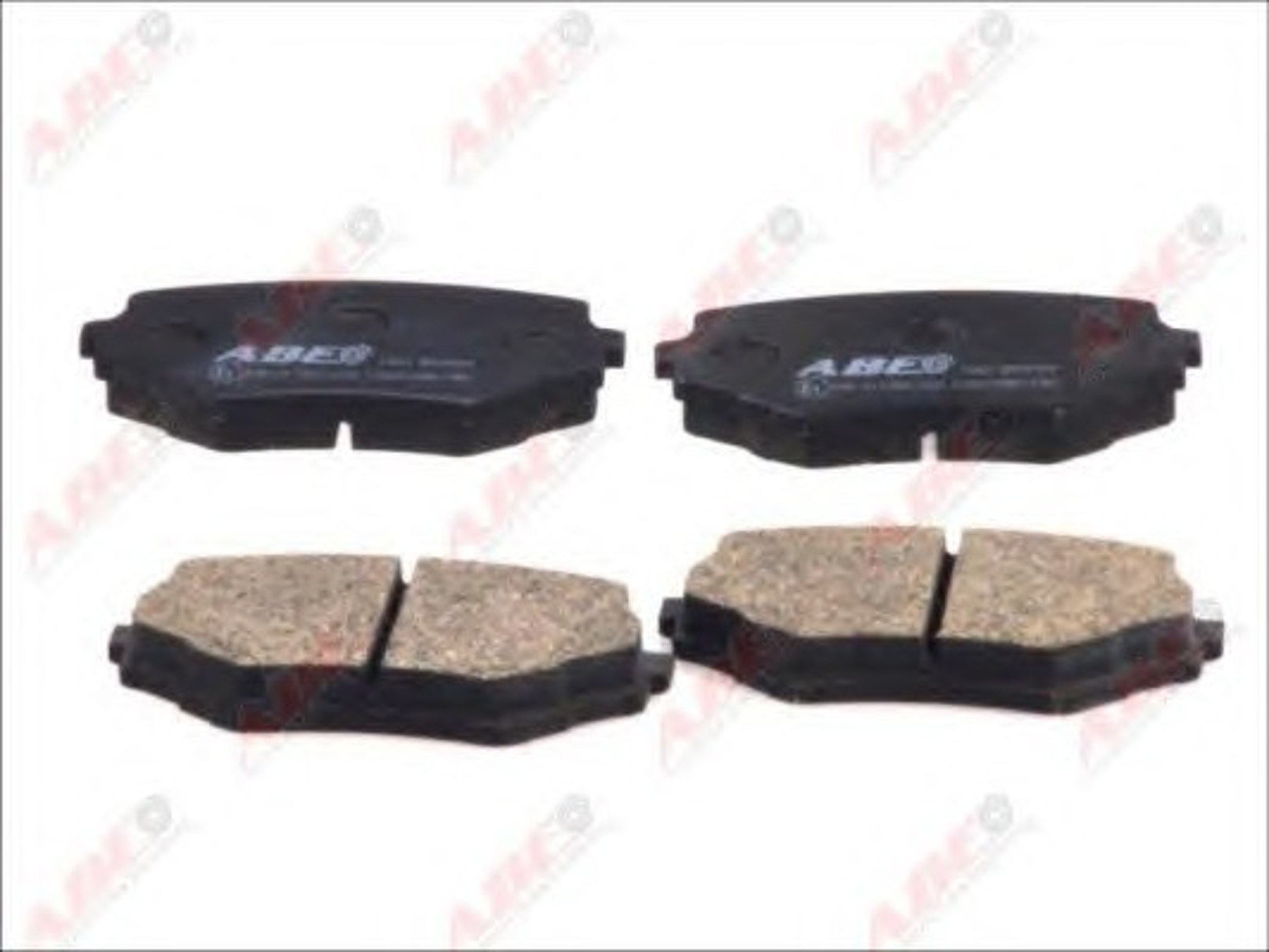 Колодки тормозные дисковые ABE C18001ABE