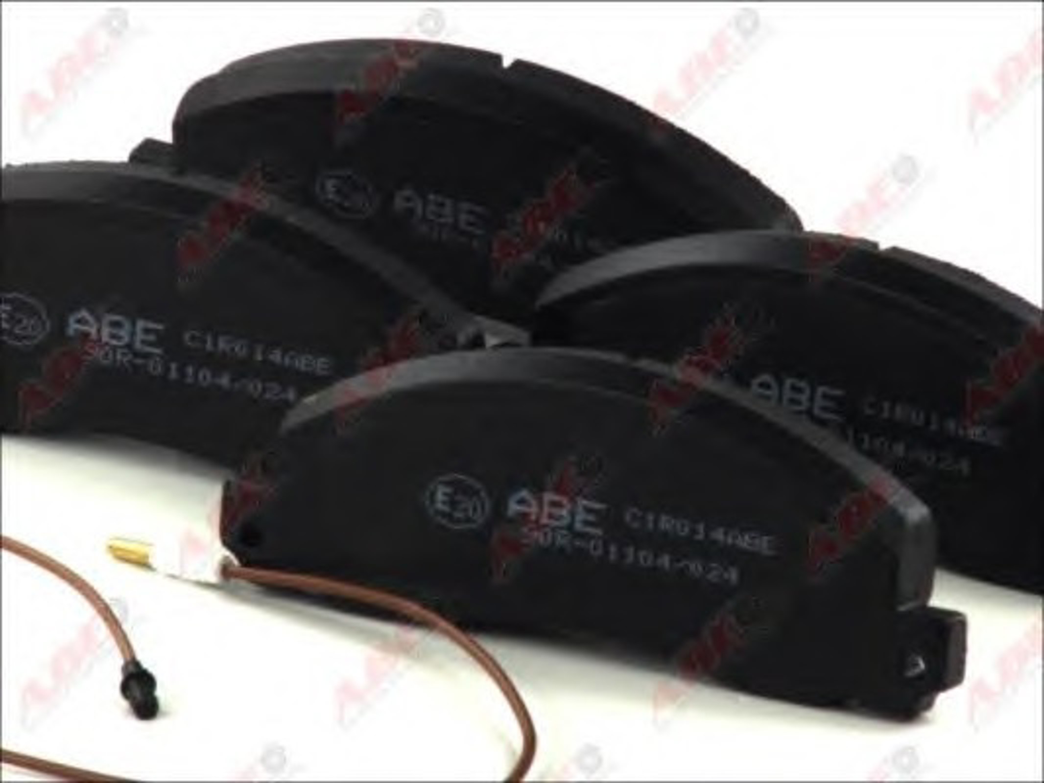 Комплект тормозных колодок дисковый тормоз ABE C1R014ABE