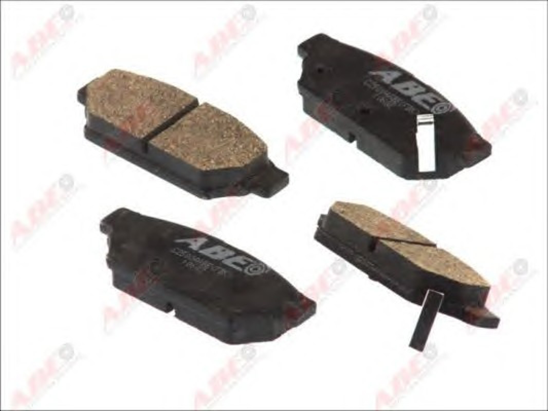 Колодки тормозные дисковые ABE C25004ABE