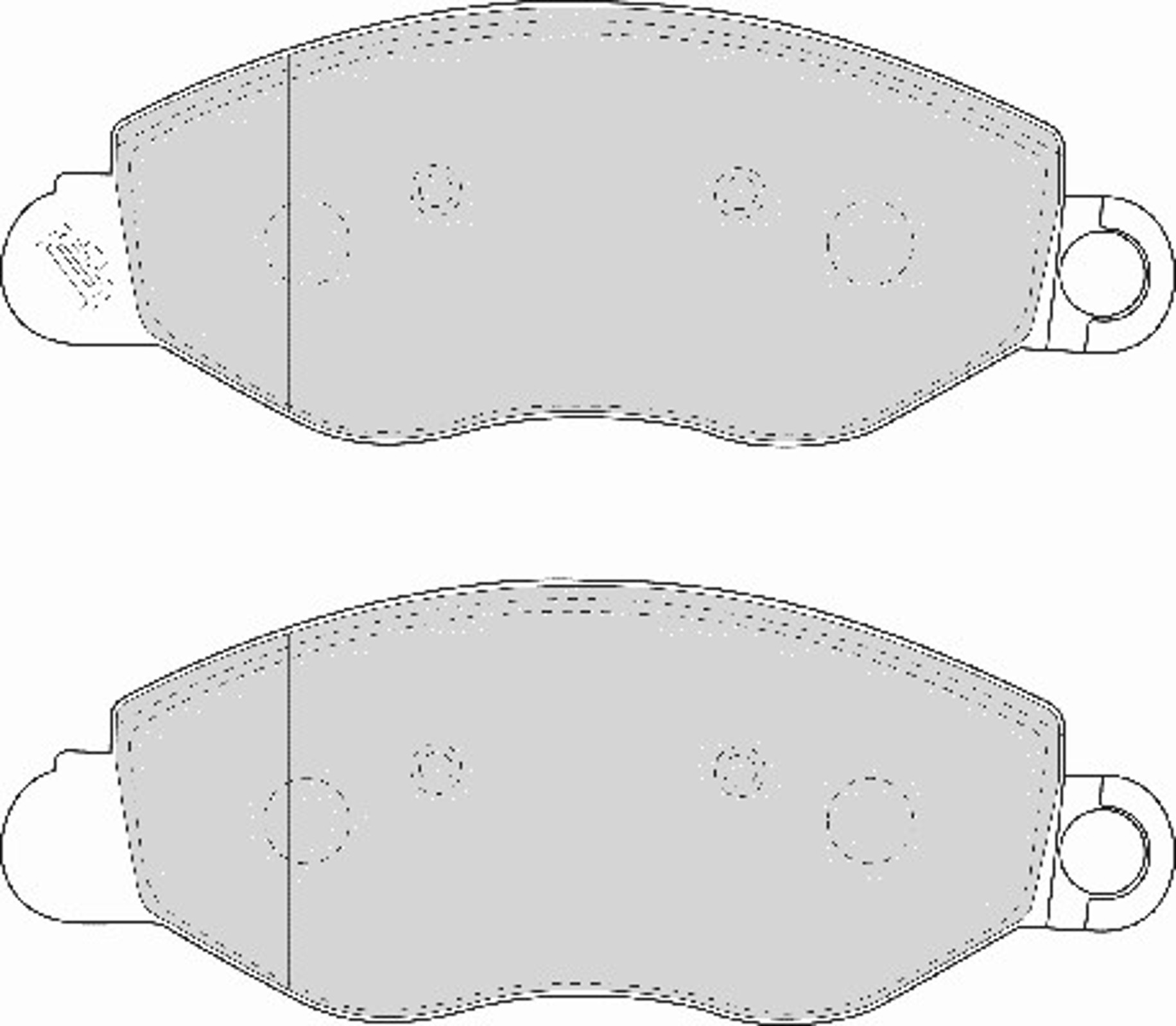 AVR111 ABEX Колодки тормозные дисковые