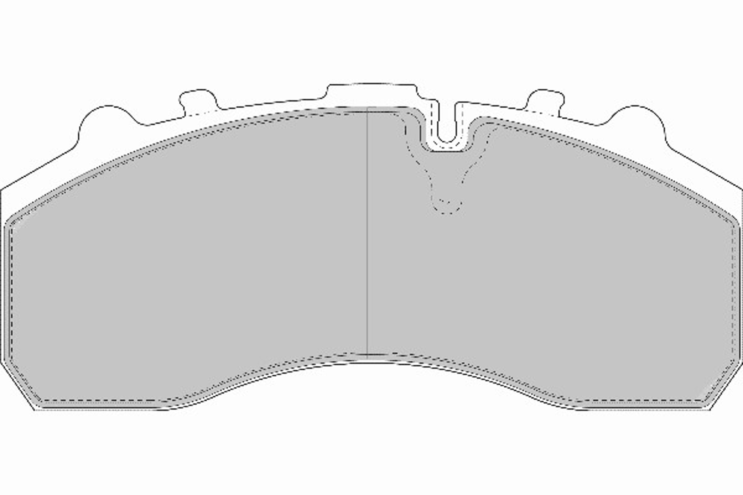 G6841FE ABEX Комплект тормозных колодок, дисковый тормоз