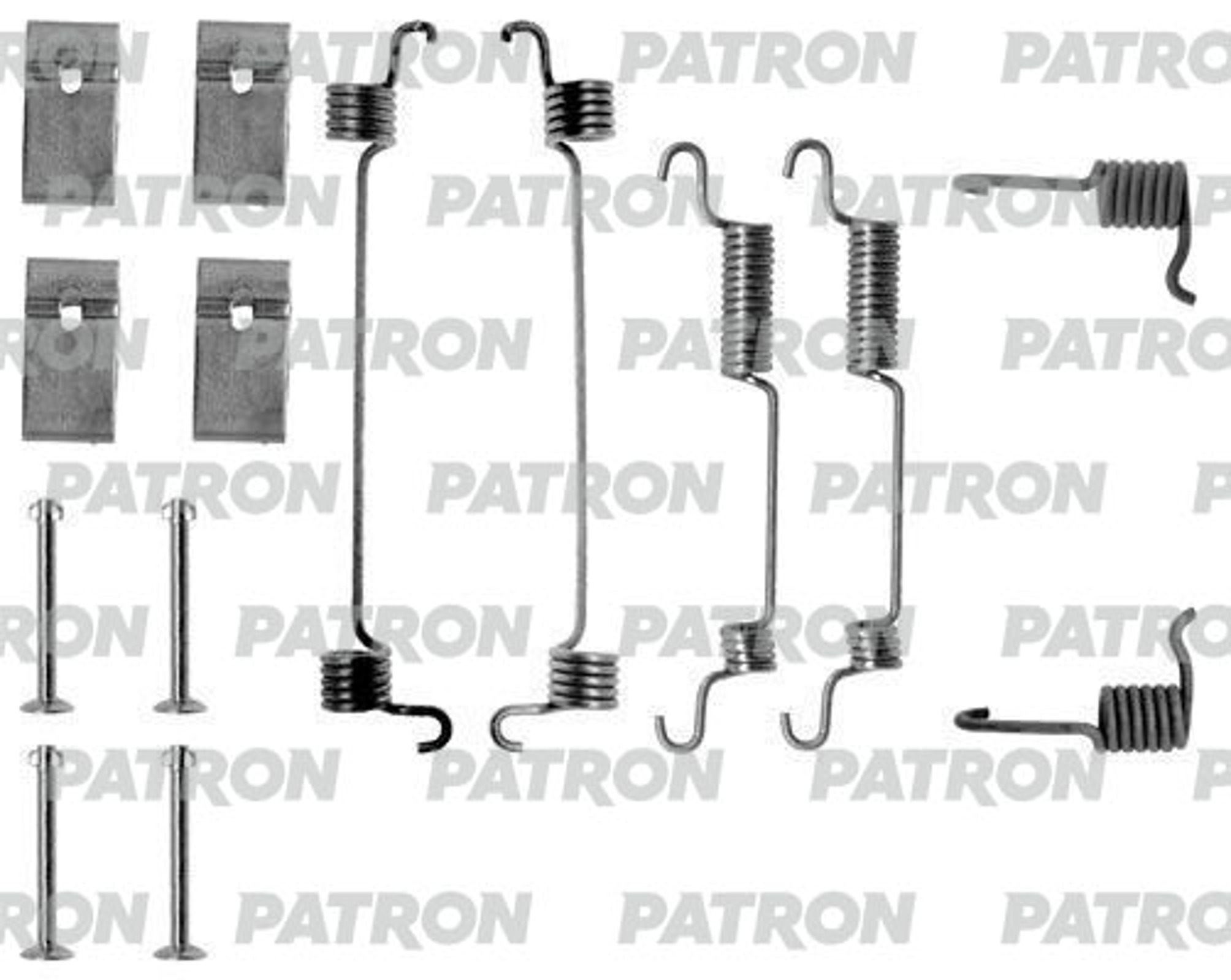 PSRK0136 PATRON Комплект монтажный тормозных колодок барабанных HONDA: CIVIC IV FASTBACK 94-97, CONCERTO 89-95, CONCERTO СЕДАН 89-95, ROVER: 200 95-00, 200 ХЕЧБЭК 89-95, 200 КУПЕ