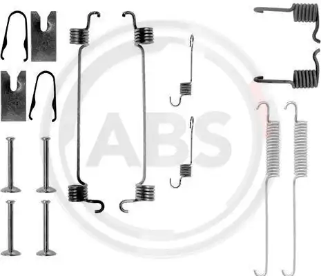 РЕМКОМПЛЕКТ ТОРМОЗНЫХ КОЛОДОК A.B.S. 0749Q