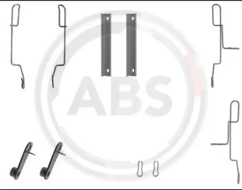 Пружины колодок (ремкомплект) A.B.S. 1188Q
