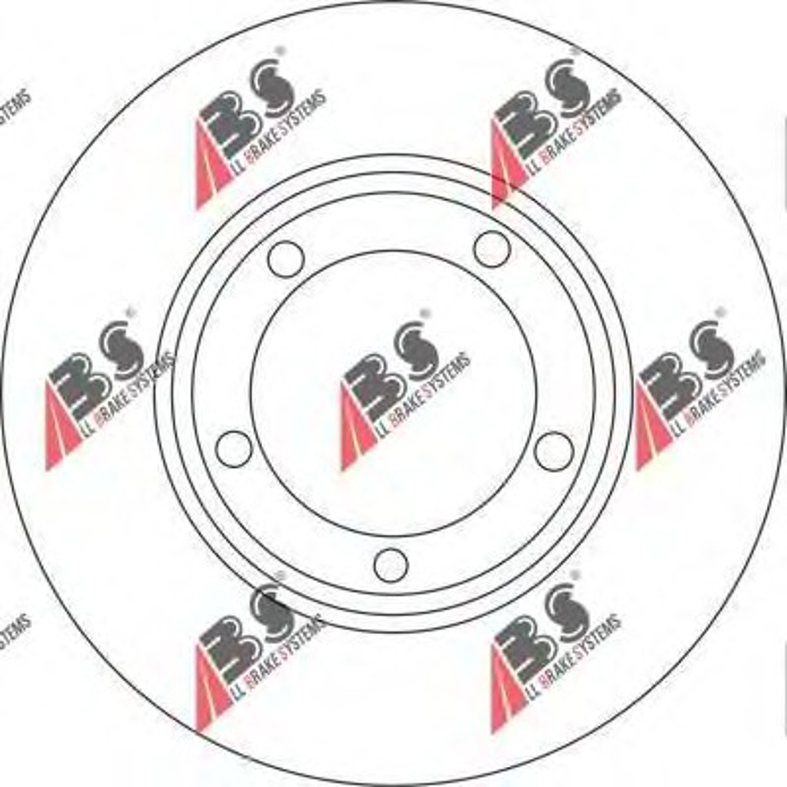 Диск тормозной A.B.S. 16670