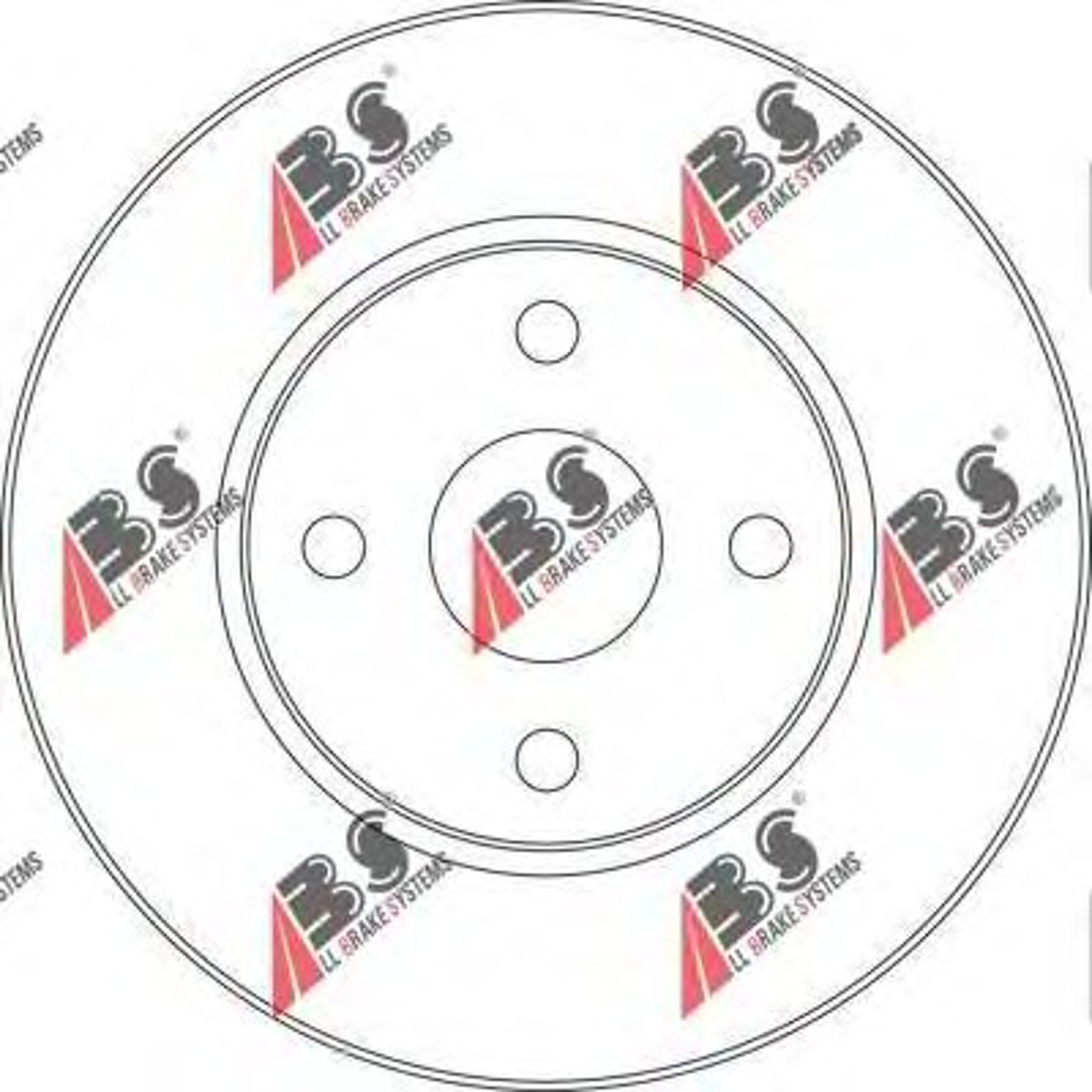 Диск тормозной A.B.S. 17453