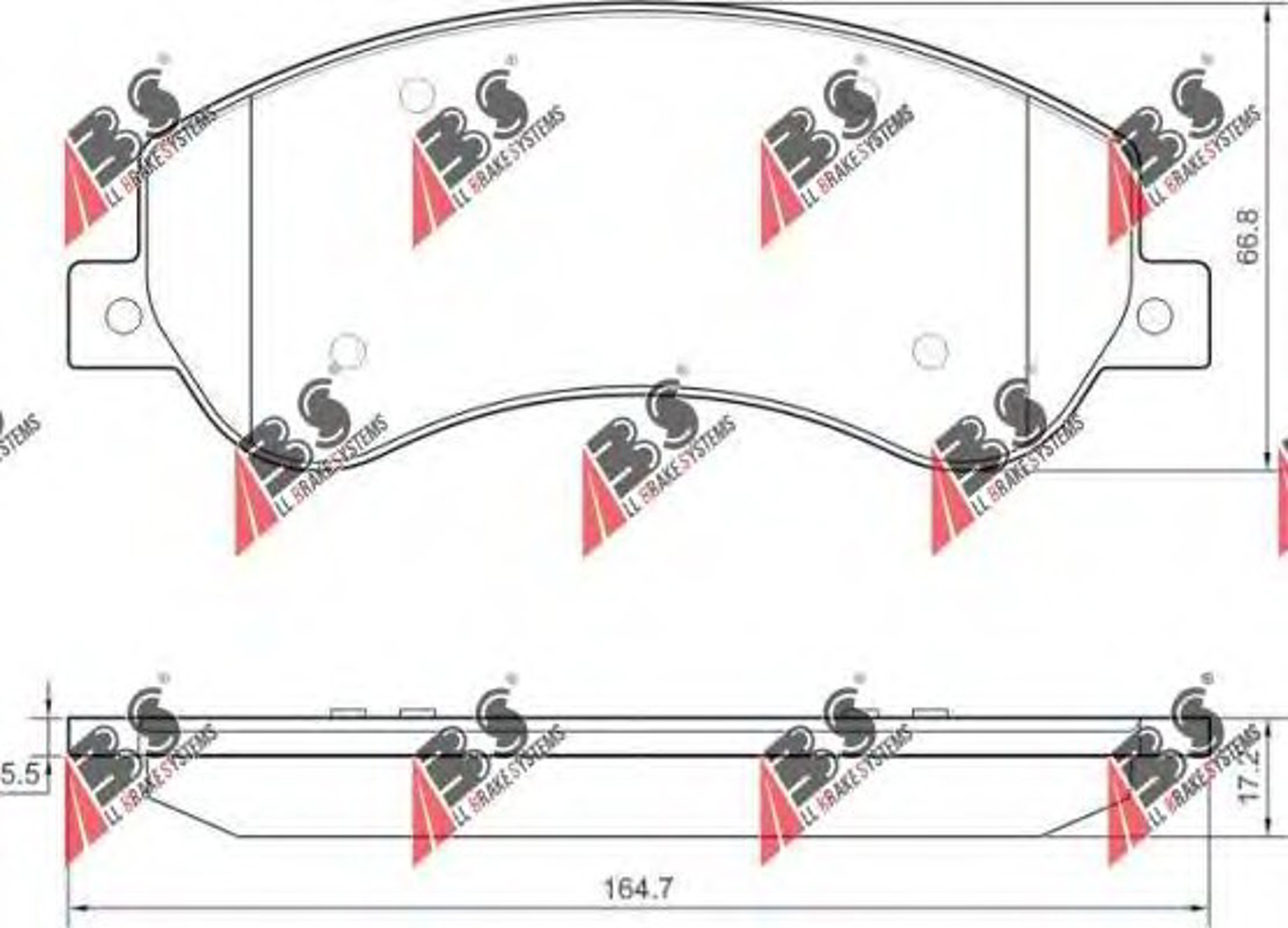 37558 OE A.B.S. Колодки тормозные дисковые