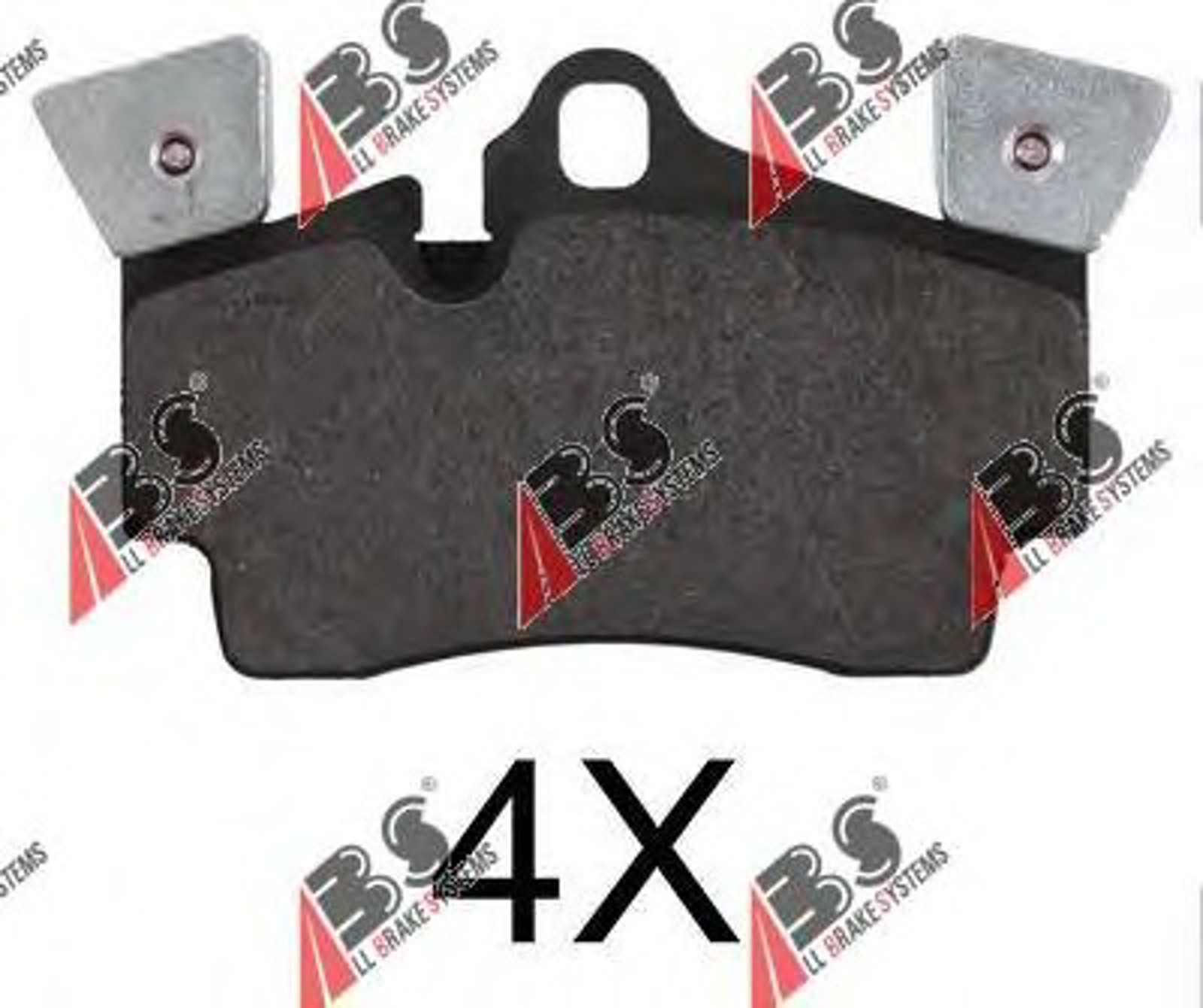 Колодки тормозные дисковые A.B.S. 37792