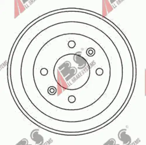 Тормозной барабан A.B.S. 5255-S