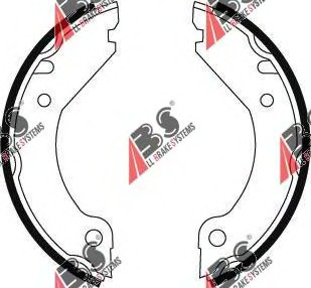 Колодки тормозные барабанные A.B.S. 8910