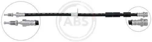 Sl 6762 шланг тормозной A.B.S. SL 6762