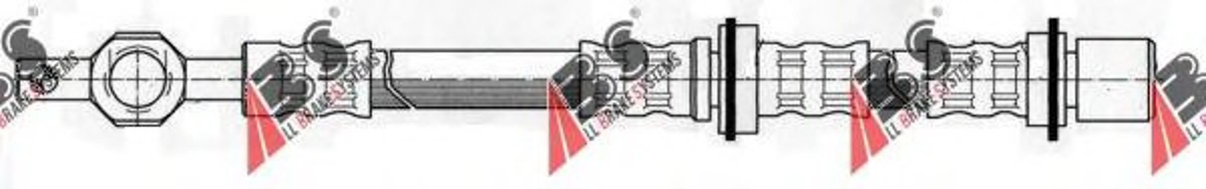 Шланг тормозной A.B.S. SL 3408