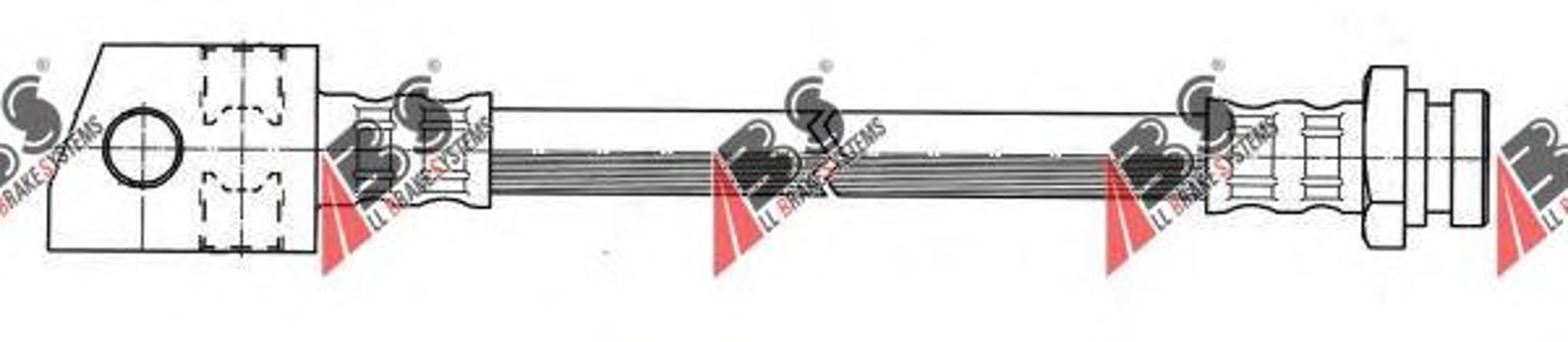 Шланг тормозной A.B.S. SL 3606