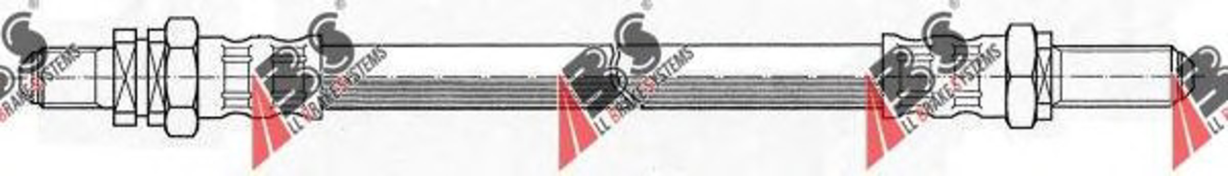 Тормозной шланг A.B.S. SL 3696