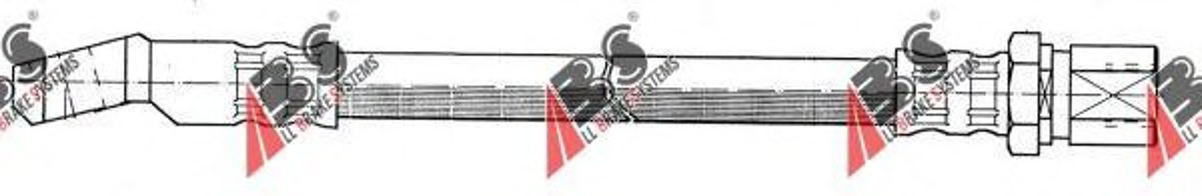 Шланг тормозной A.B.S. SL 3902