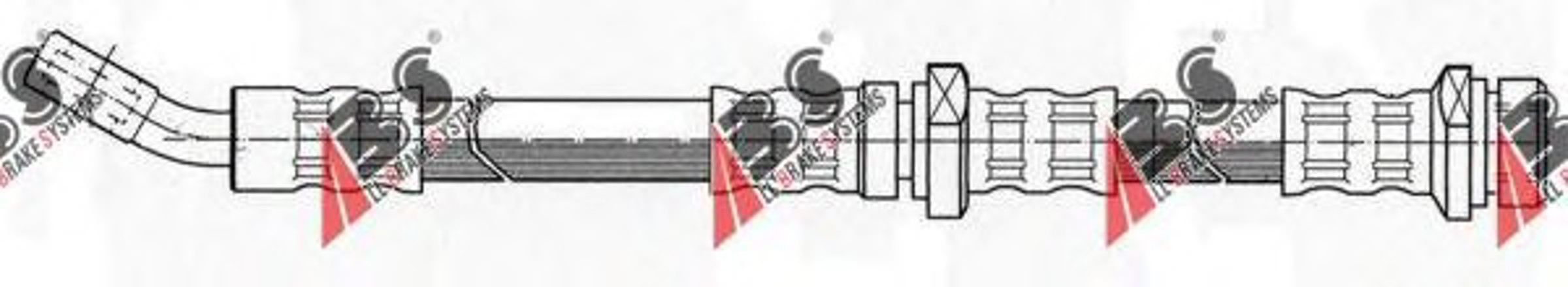 Тормозной шланг A.B.S. SL 4313