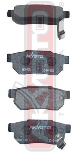 AKD-8206 AKYOTO Тормозные колодки