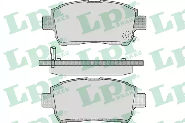 05P1062 AP Колодки тормозные дисковые