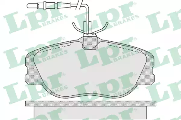 05P1104 AP Колодки тормозные дисковые