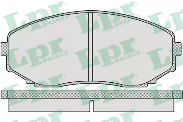 05P1132 AP Колодки тормозные дисковые