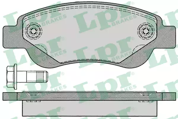 05P1235 AP Тормозные колодки