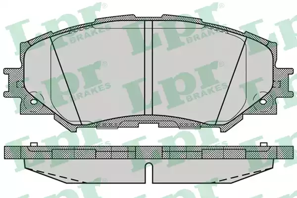 05P1258 AP Колодки тормозные дисковые