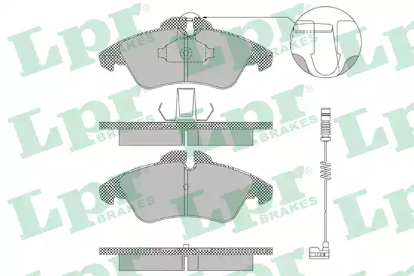 05P1304 AP Тормозные колодки