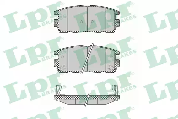 05P1323 AP Колодки тормозные дисковые