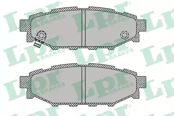 05P1408 AP Тормозные колодки