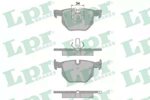 05P1472 AP Тормозные колодки