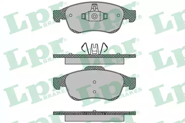 05P1493 AP Тормозные колодки