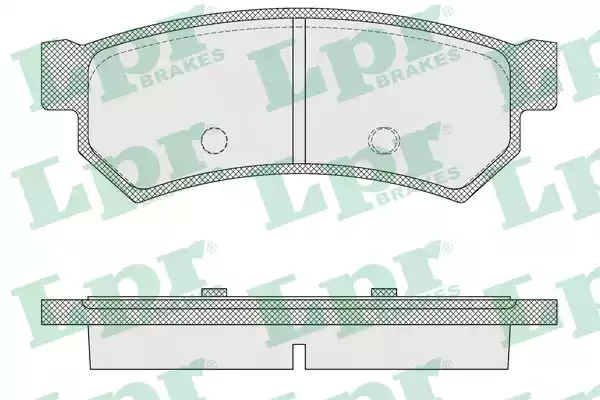 05P1564 AP Тормозные колодки