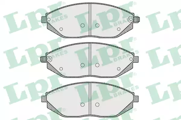 05P1629 AP Тормозные колодки