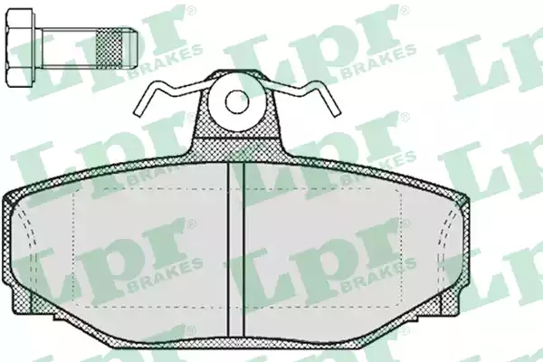 05P217 AP Колодки тормозные дисковые