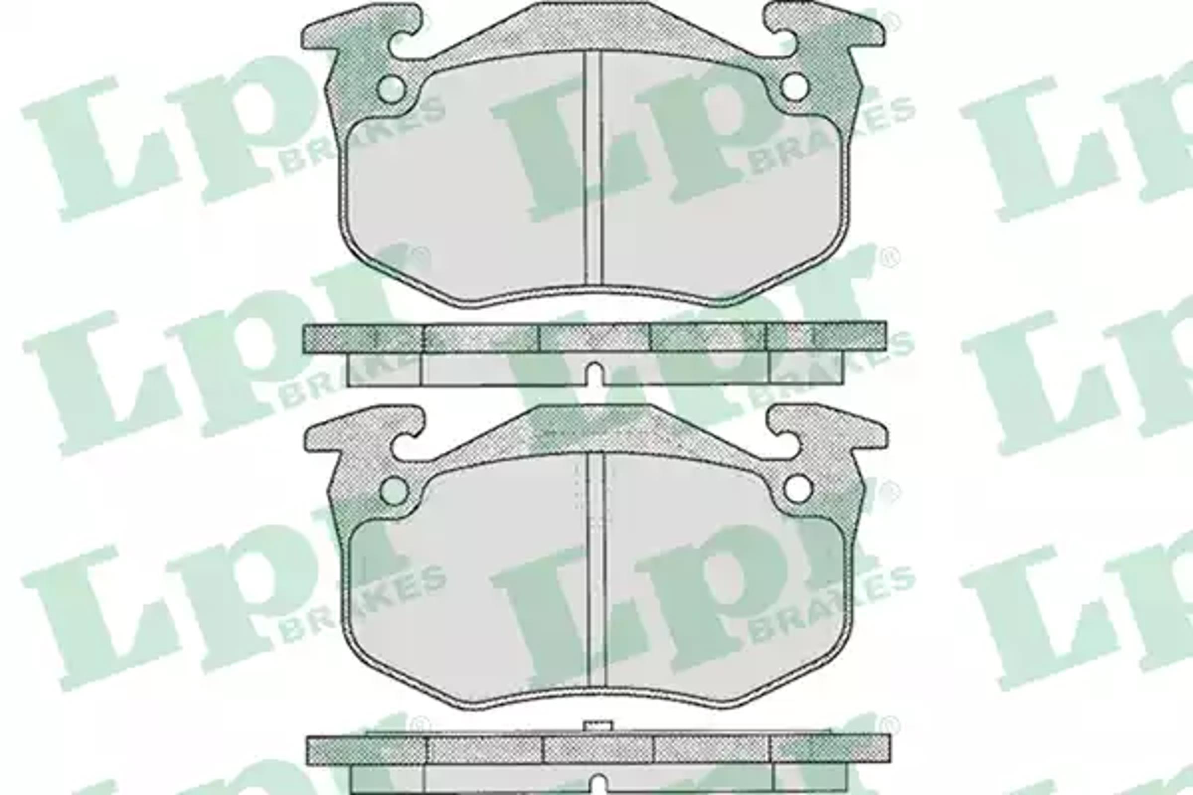 05P275 AP Колодки тормозные дисковые